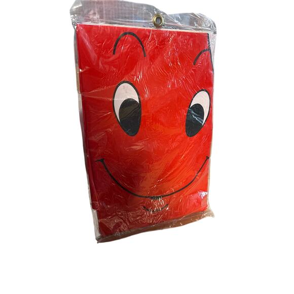 Giant Holiday Huggy Huggables Inflatable Heart New Old Stock Vintage Decor - Picture 6 of 6